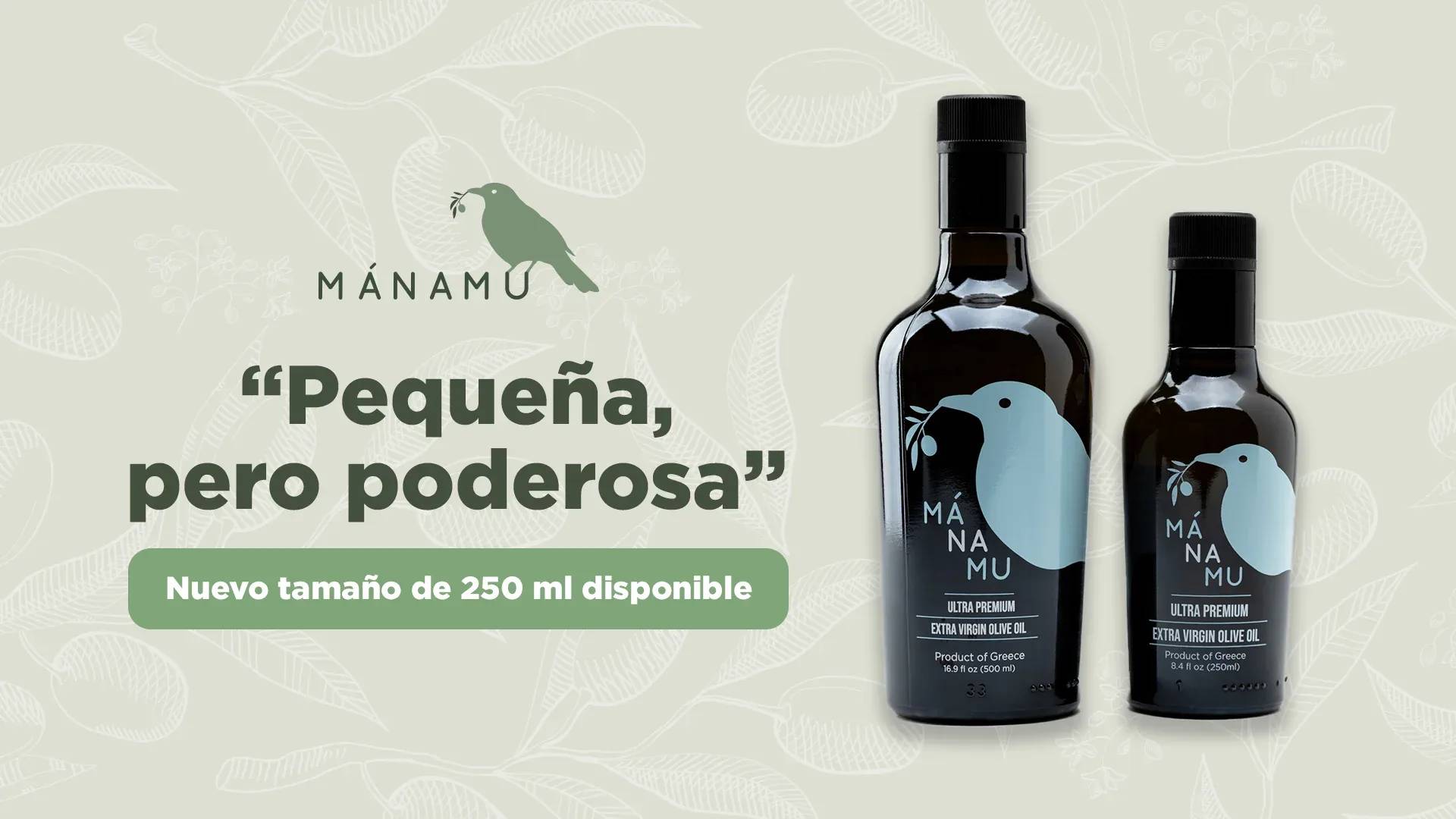 Mánamu: el aceite de oliva griego que encontré por casualidad y terminó en mi cocina para quedarse