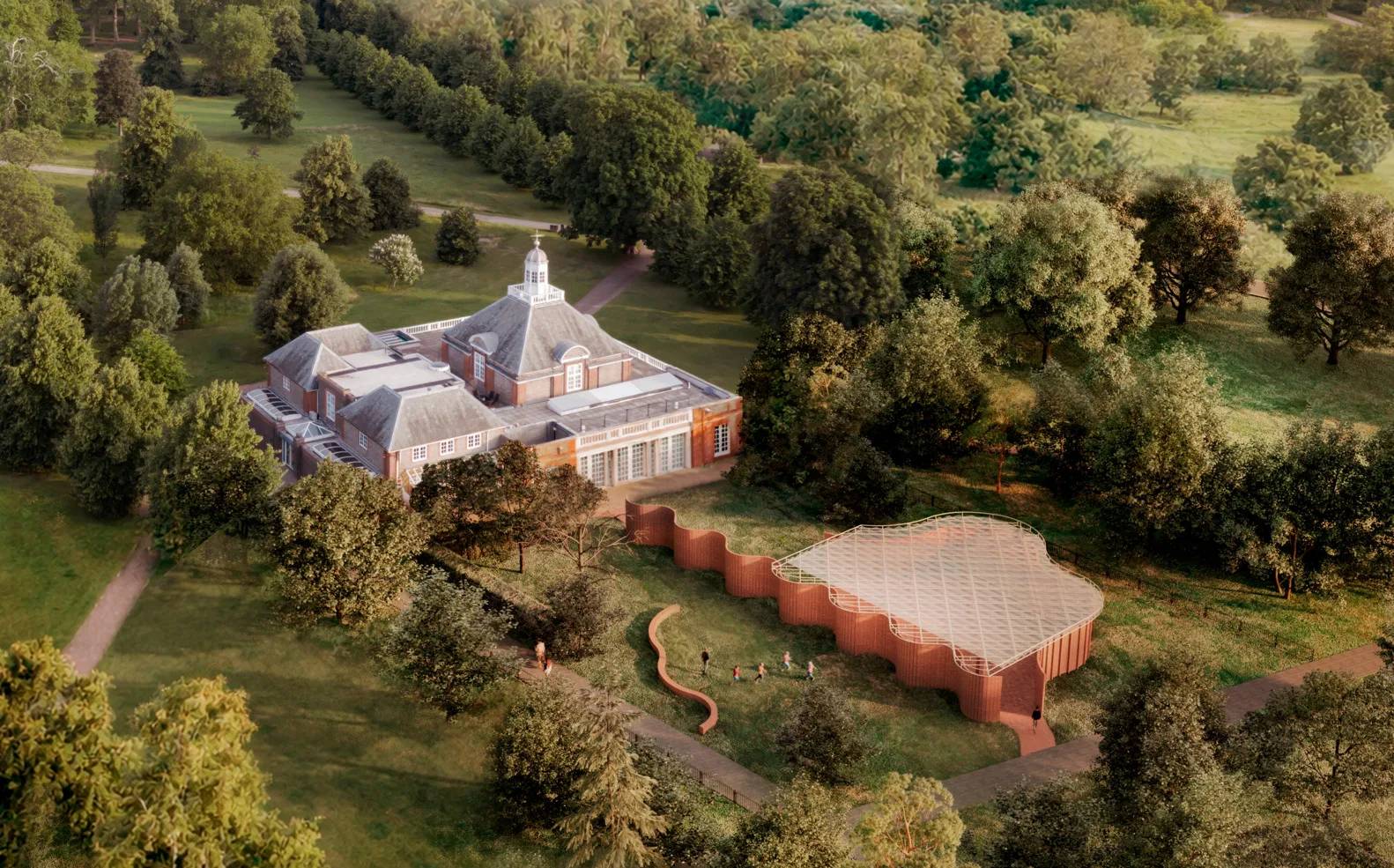 El muro que no divide: LANZA atelier redefine el Serpentine Pavilion 2026
