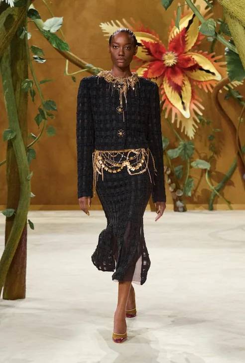 Un bosque mágico y un cuento fantástico para el desfile de Chanel
