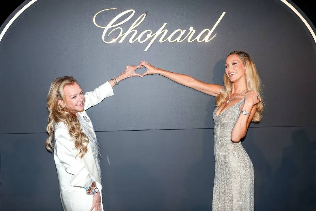 Chopard celebra el lanzamiento de su colección Happy Diamonds con las Embajadoras Bella Hadid y Liu Wen en New York Fashion Week