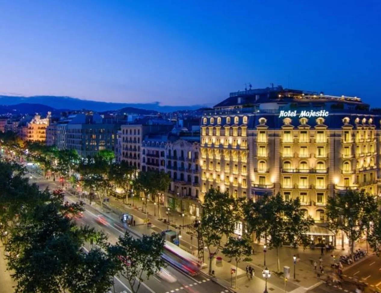 Arquitectura, luz y vida en el Majestic Barcelona